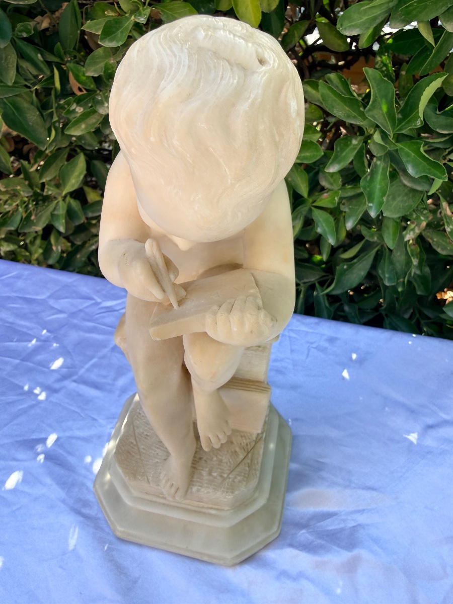 L’enfant scribe d’après Canova-photo-3