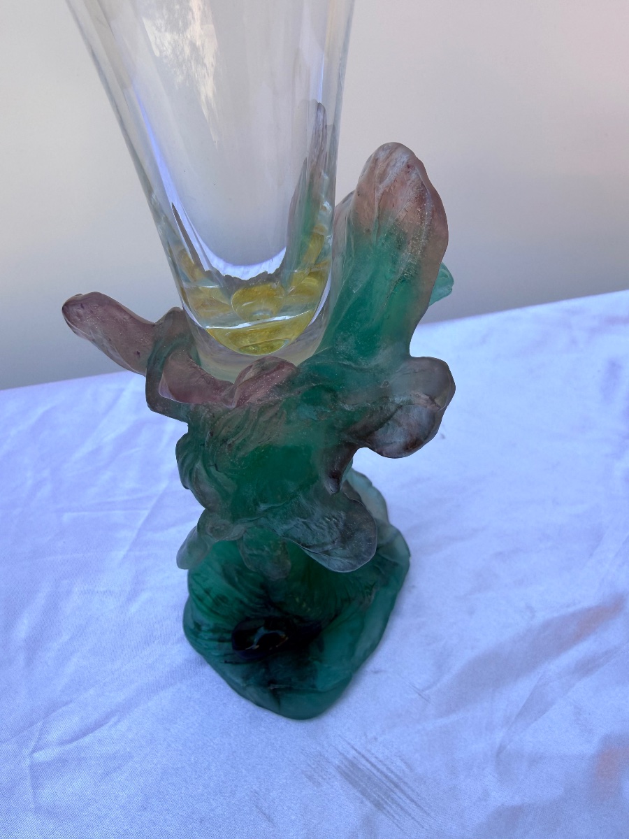 Vase soliflore nature /Daum-photo-2