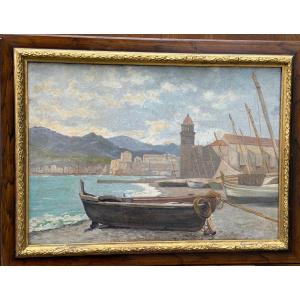 Paire vues de Collioure 