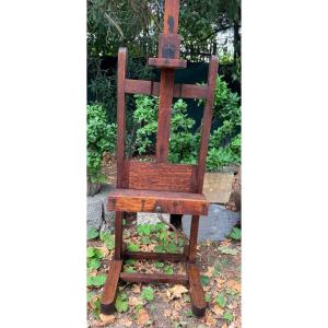 19th-century Rack-and-pinion Easel