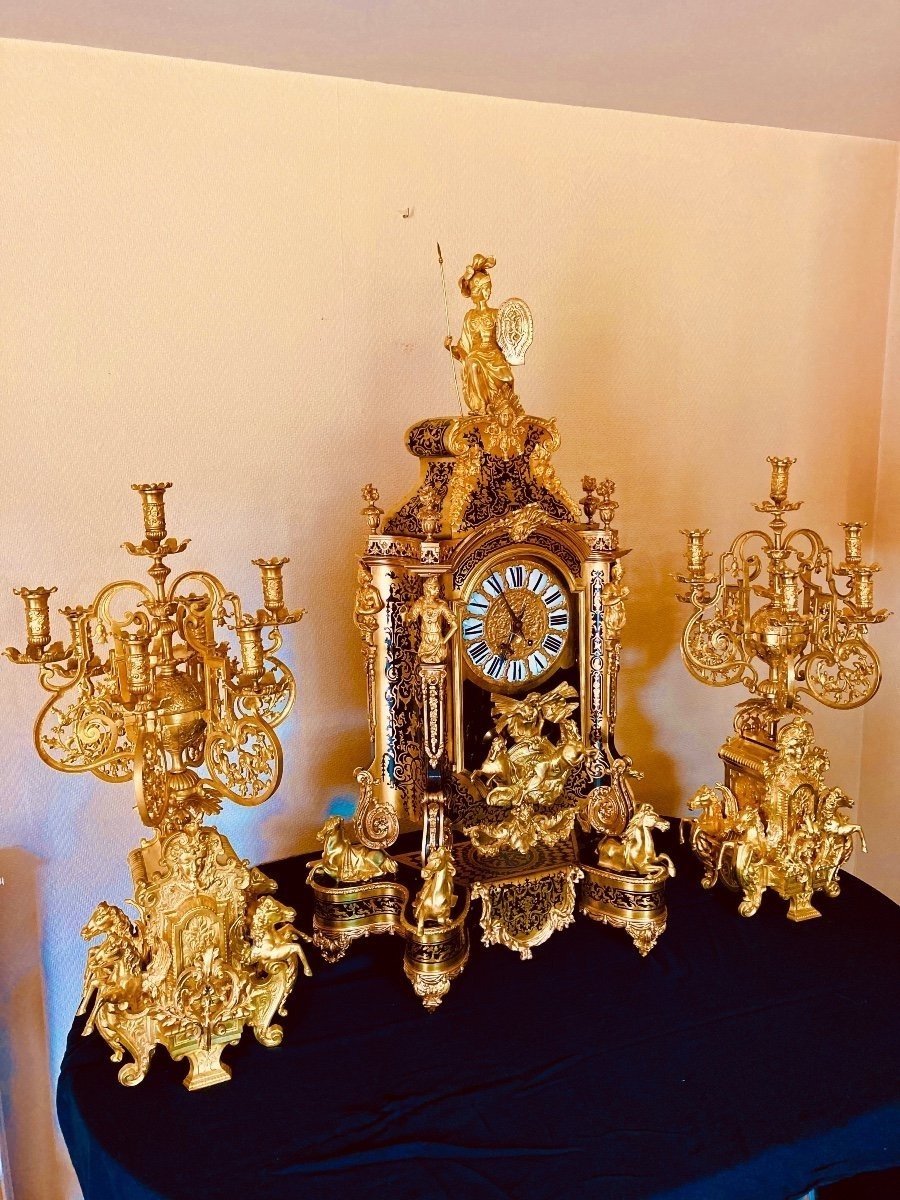 Grande Garniture de style Louis XIV -photo-2