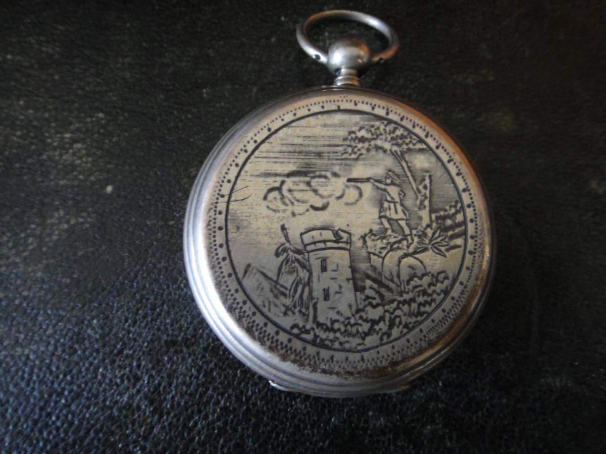 Watch Silver XIX Century To The Asian Market-photo-3