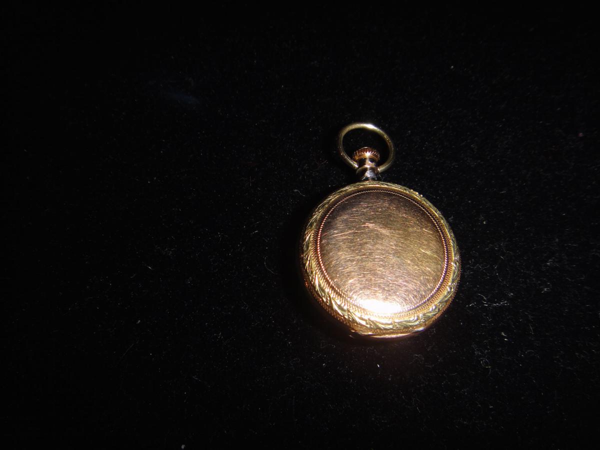 Montre "pendentif" Or Début XX Siècle-photo-4