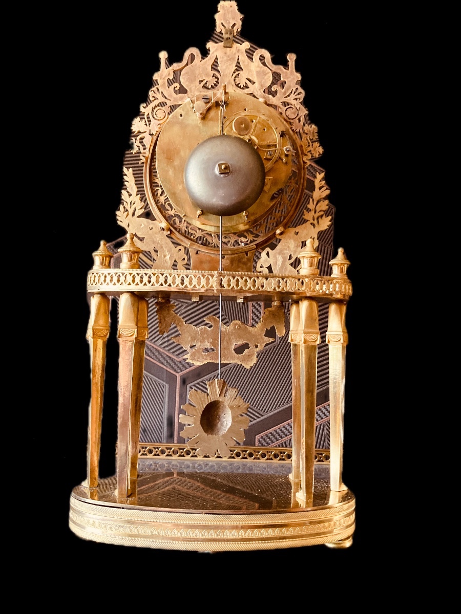 Pendule  Squelette Directoire-photo-1