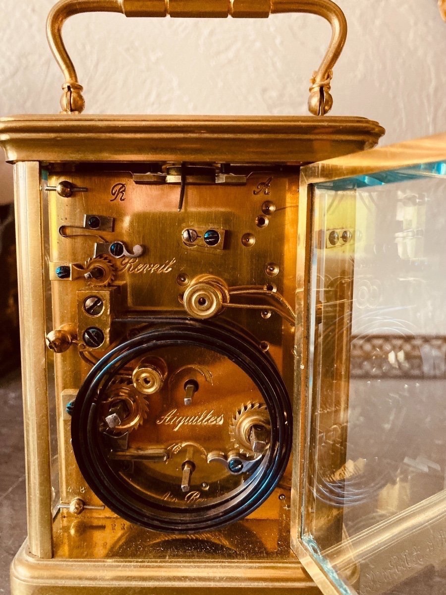 Officer's Clock With Large Striking Mechanism-photo-2