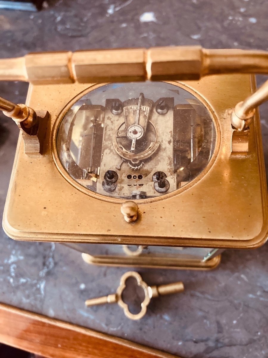 Officer's Clock With Large Striking Mechanism-photo-3