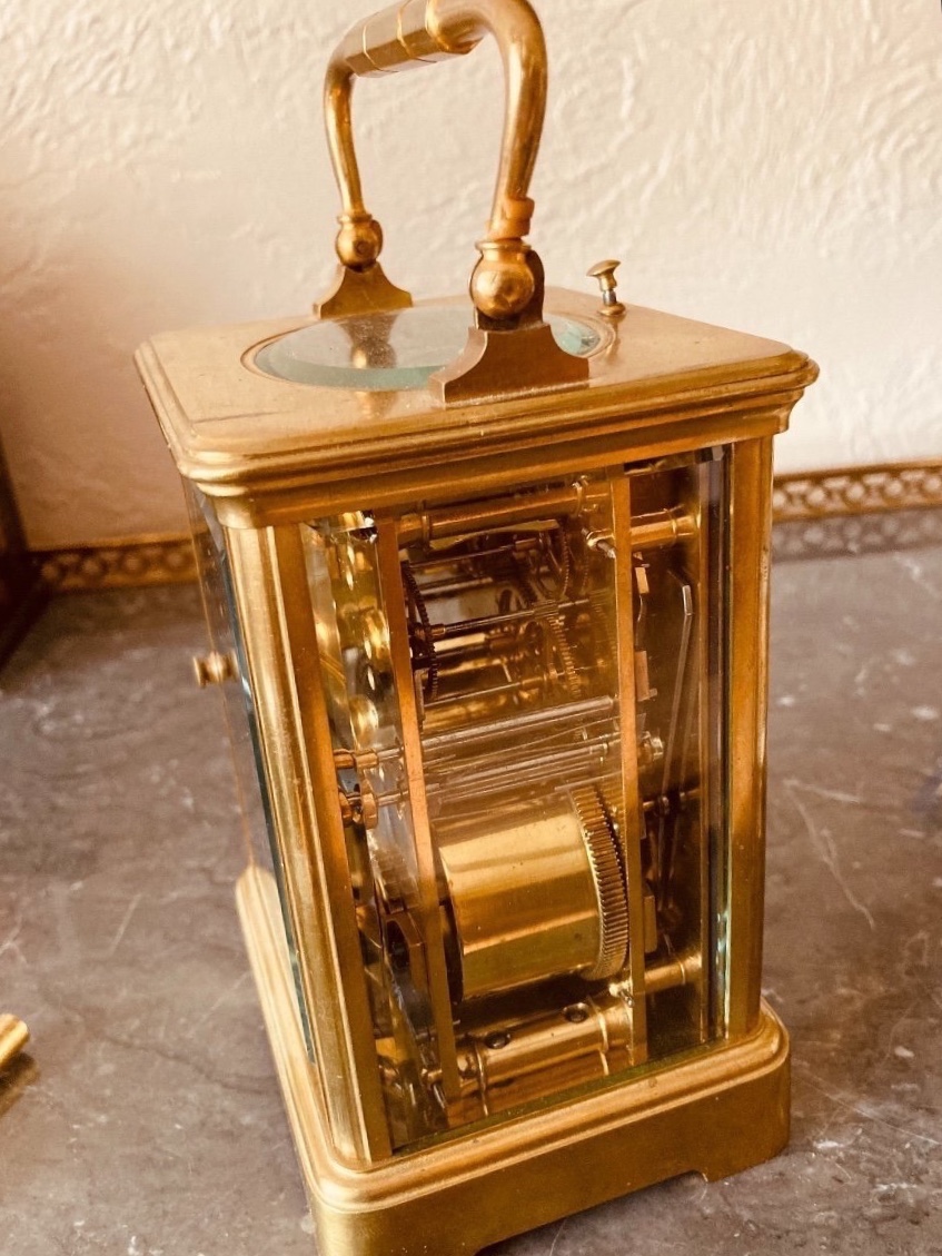 Officer's Clock With Large Striking Mechanism-photo-4