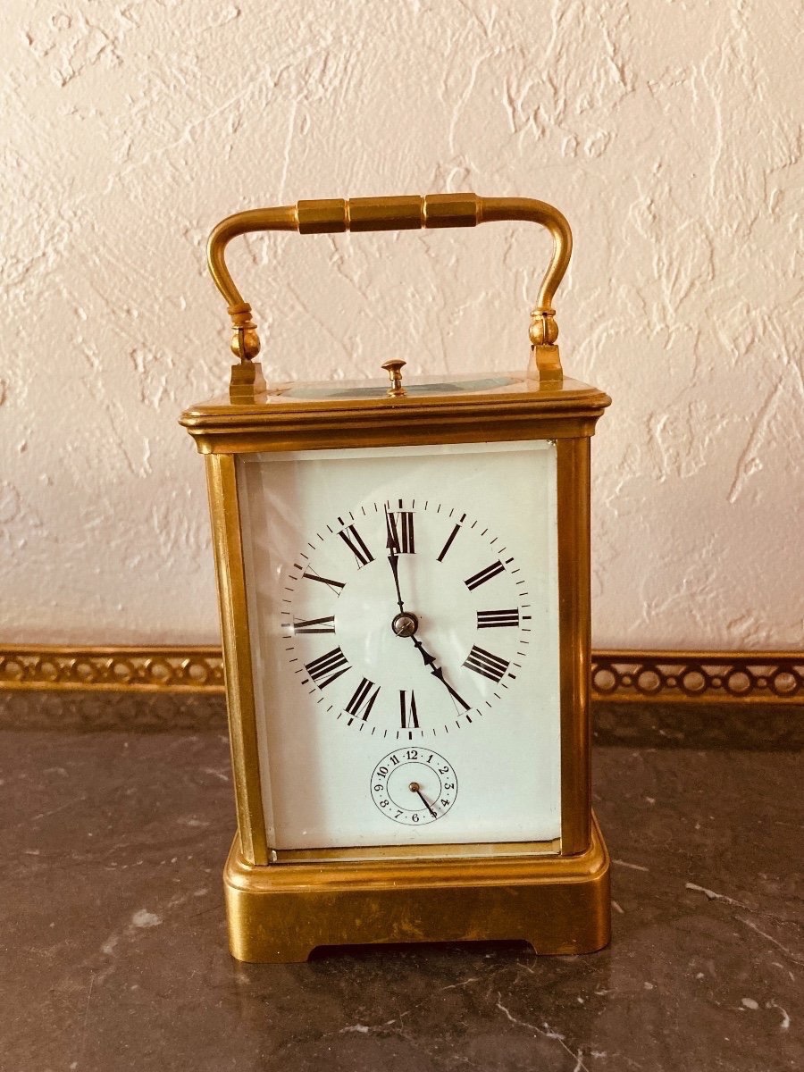 Officer's Clock With Large Striking Mechanism