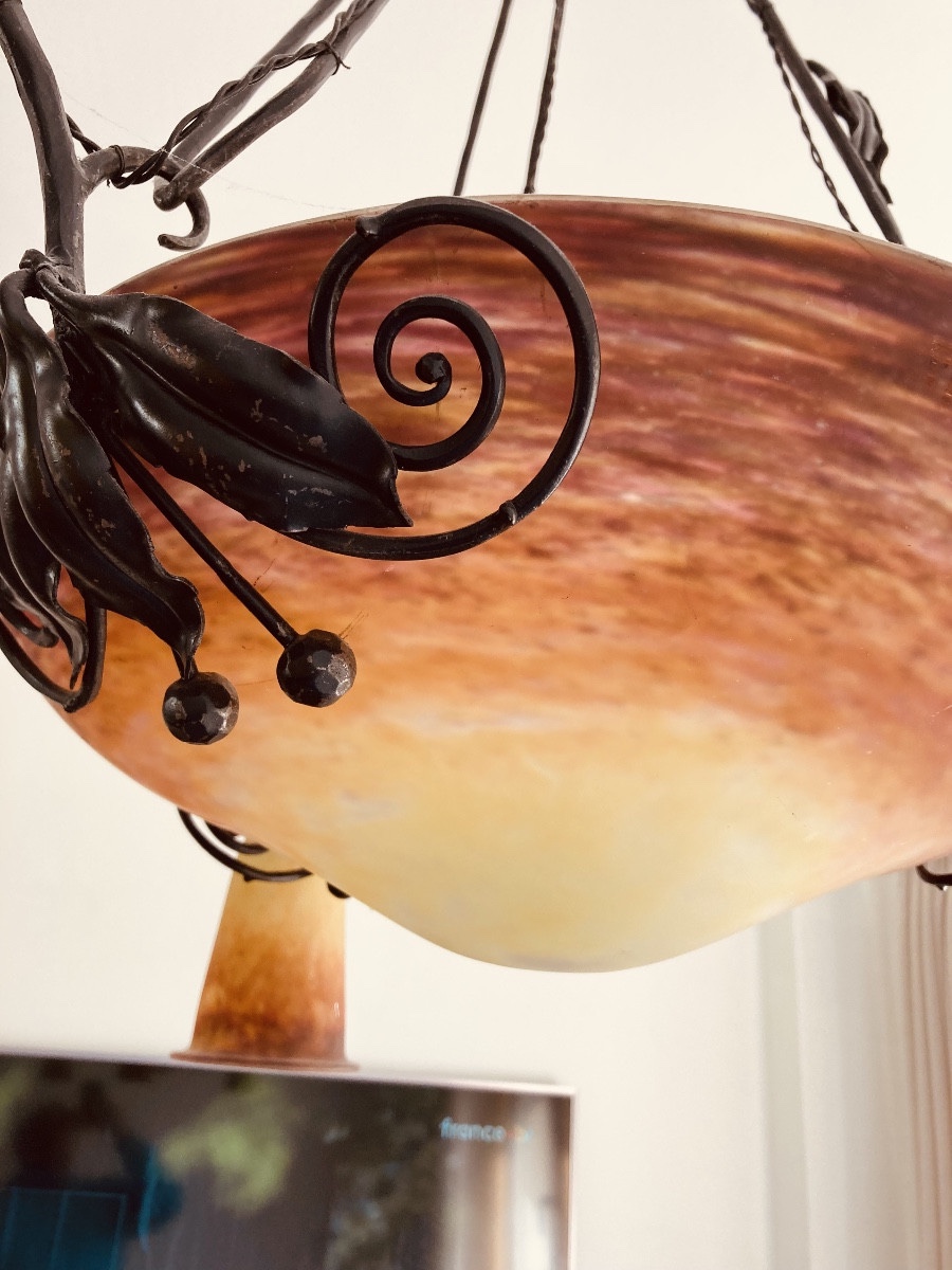 Muller Art Deco Chandelier -photo-2