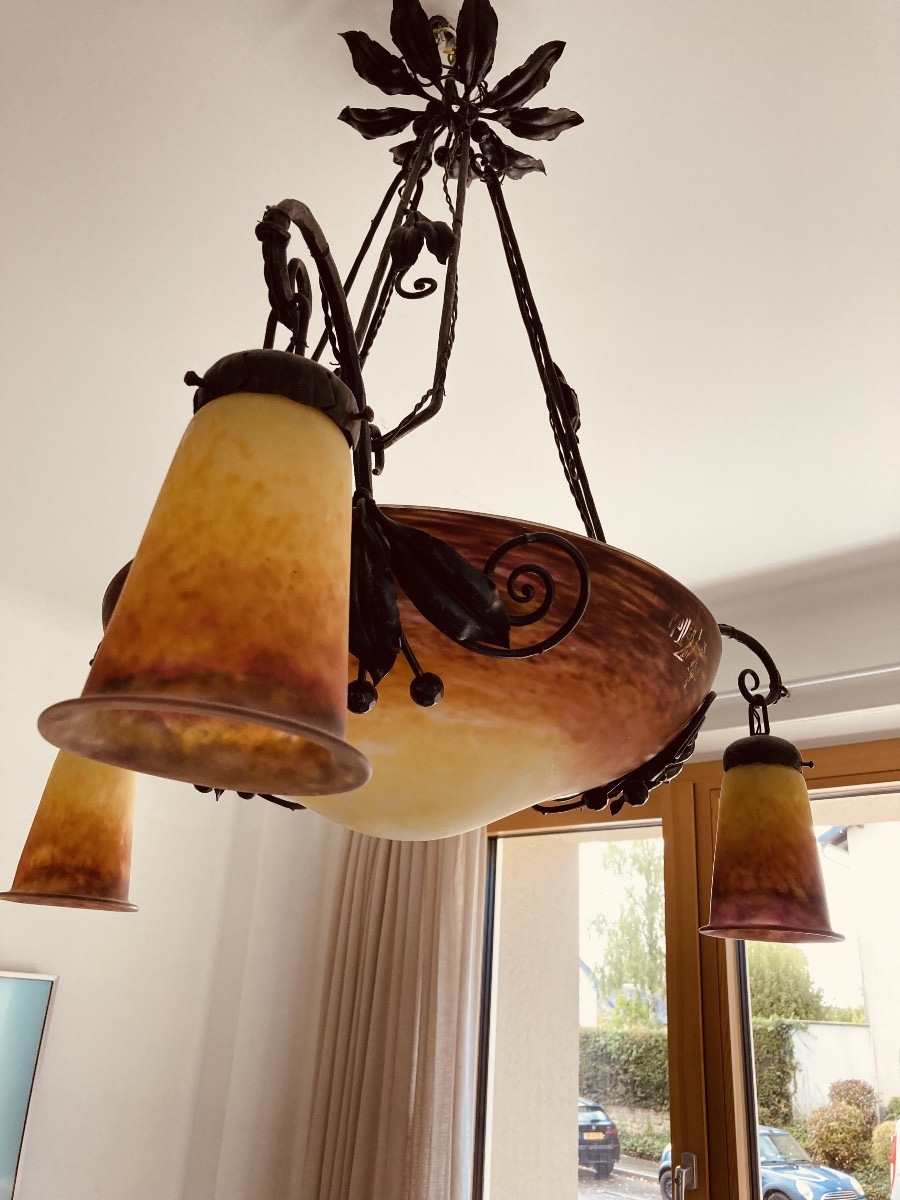 Muller Art Deco Chandelier -photo-4