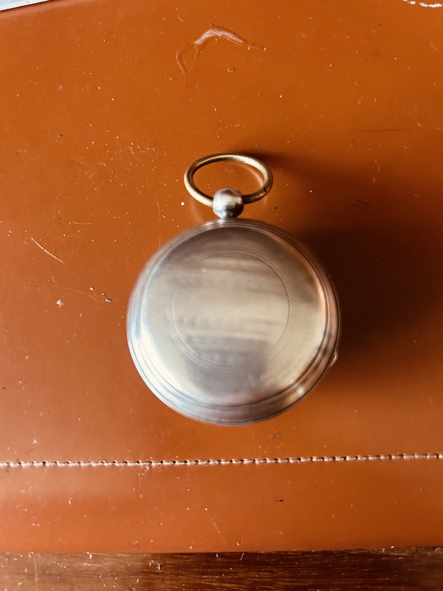 Montre à coq argent-photo-2