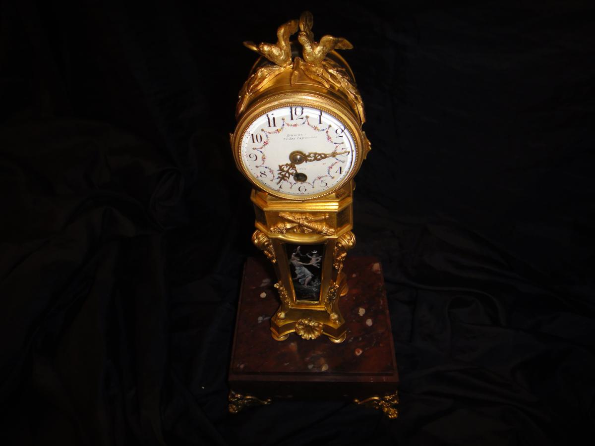 Horloge de Parquet Miniature XIX Siècle-photo-2