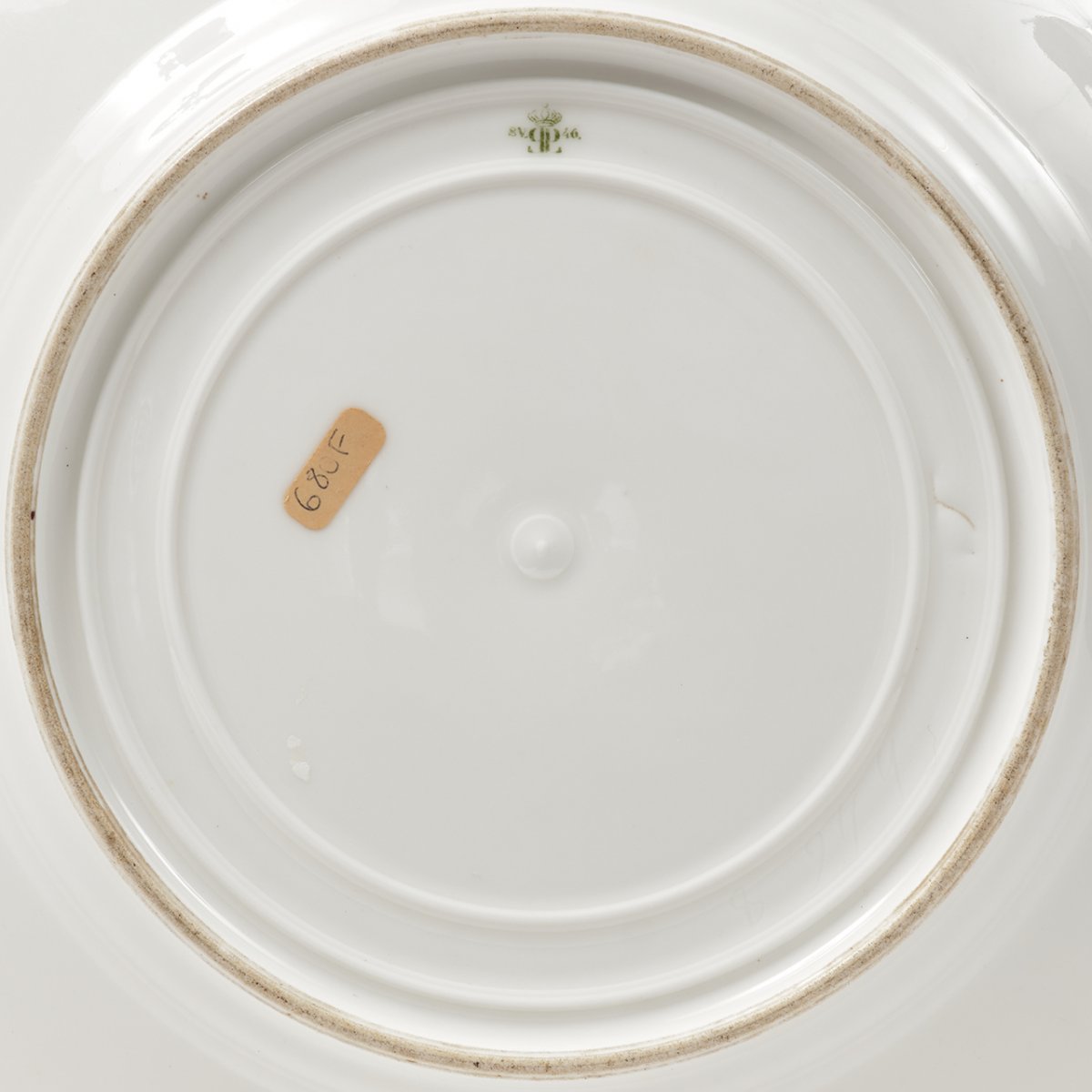 SEVRES Assiette En Porcelaine De Sèvres d'époque Louis Philippe-photo-4