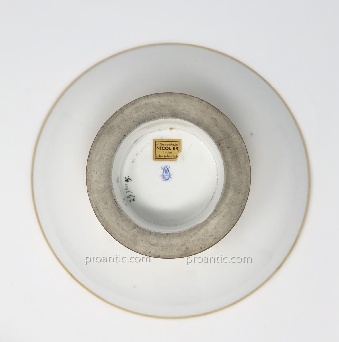 Sevres Porcelain Compotier From Chateaubriand's Service-photo-3