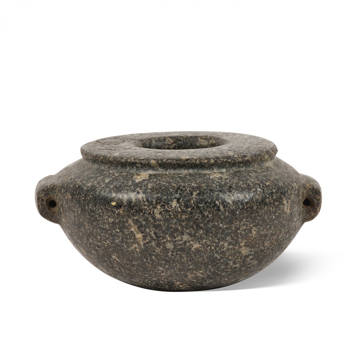 Rare Vase égyptien En Diorite Époque Nagada III (3200-2900 Av. J-c)