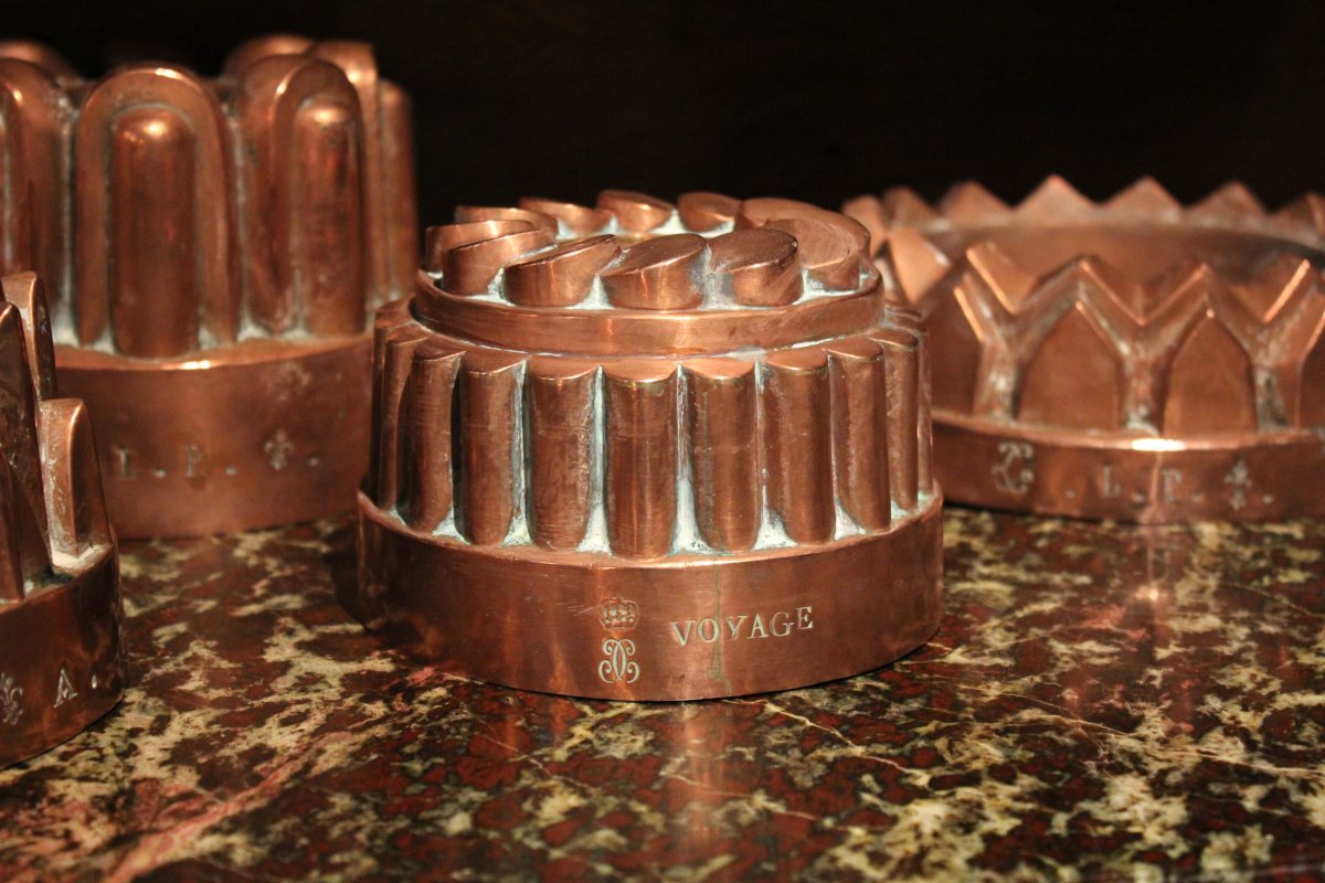 Copper Cake Mold From The Château De Breteuil -photo-4