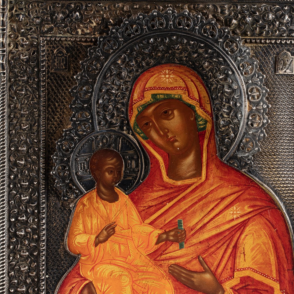 Icône De La Mère De Dieu d'Alexandrie, Russie, Moscou-photo-2