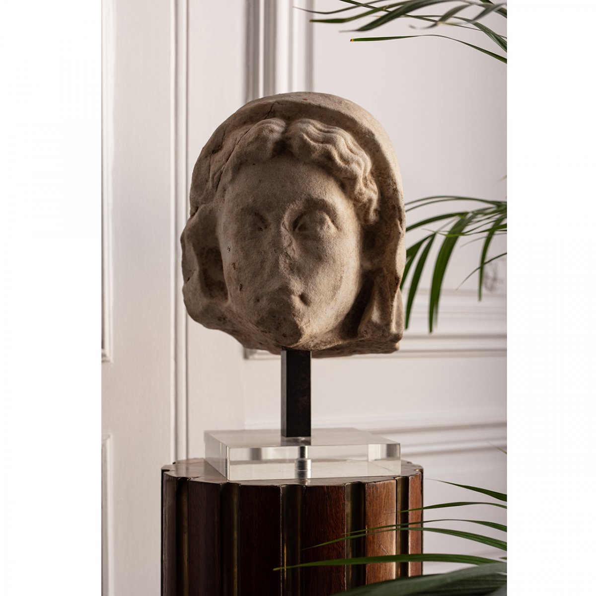 Roman Marble Head Portrait Presumed Of Livia Circa Ist Century Ad-photo-1