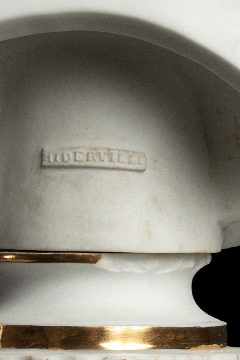 Bust Of Napoleon Bonaparte In Biscuit By Niderviller After Boizot Circa 1800-photo-4