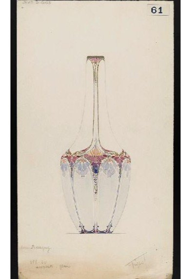 An Art Nouveau Sèvres Porcelain Vase By Marcel-jean Piquet, 1921-photo-3