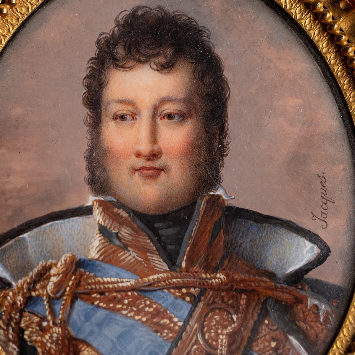 Nicolas Jacques (1780-1844), Portrait de Louis-Philippe, Duc d'Orléans (1773-1850)-photo-2