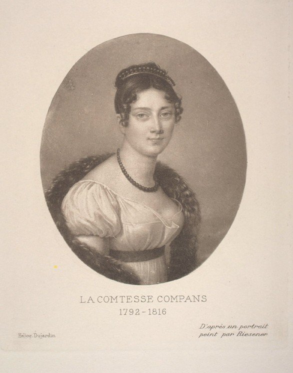 Miniature Circa 1795, Portrait Of Madame Lecocq And Her Daughter Louise-octavie, Future Madame Compans-photo-3