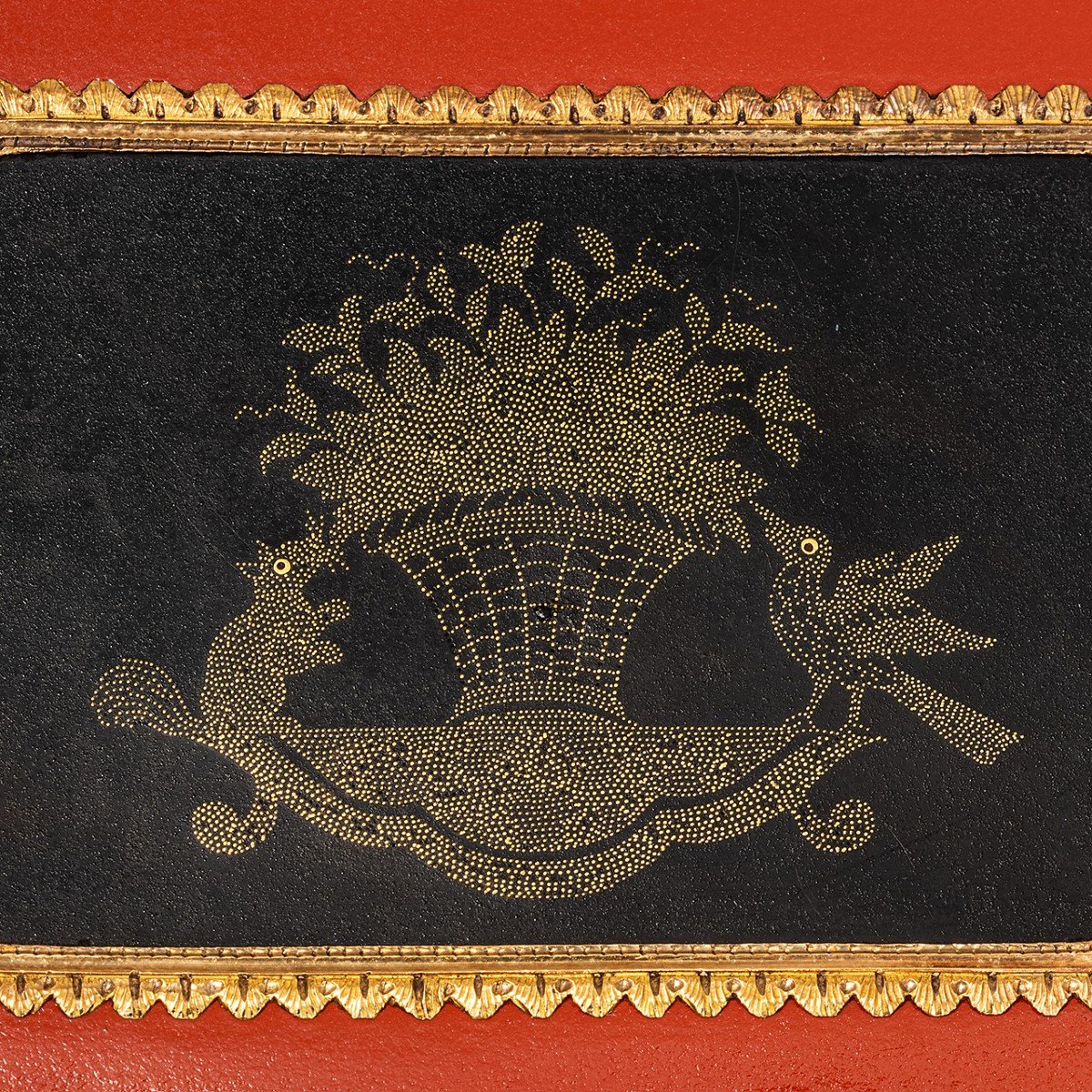 Gold, Lacquer And "piqué d'Or" Snuffbox By Louis Roucel, Paris, 1775-1776-photo-3
