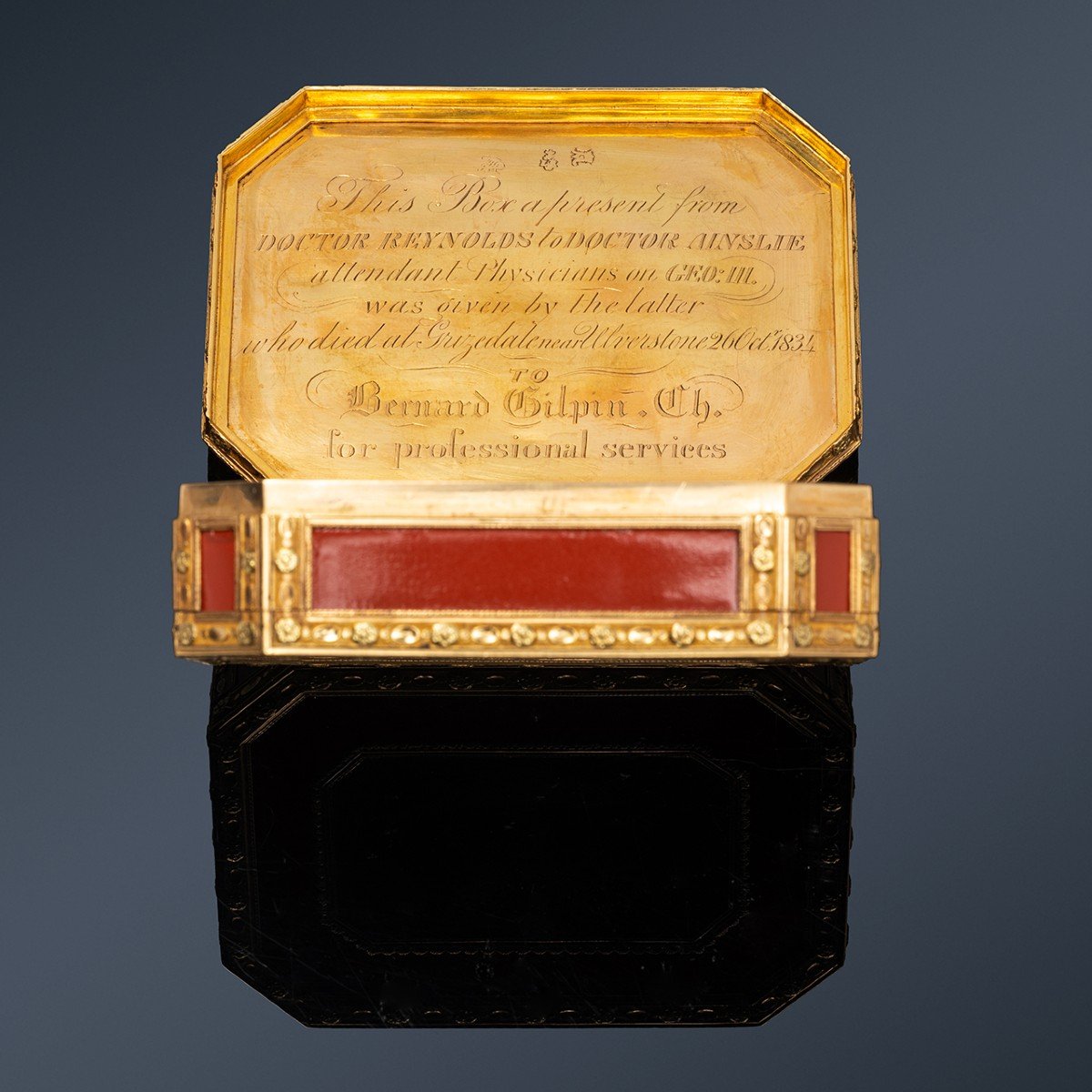 Gold, Lacquer And "piqué d'Or" Snuffbox By Louis Roucel, Paris, 1775-1776-photo-4