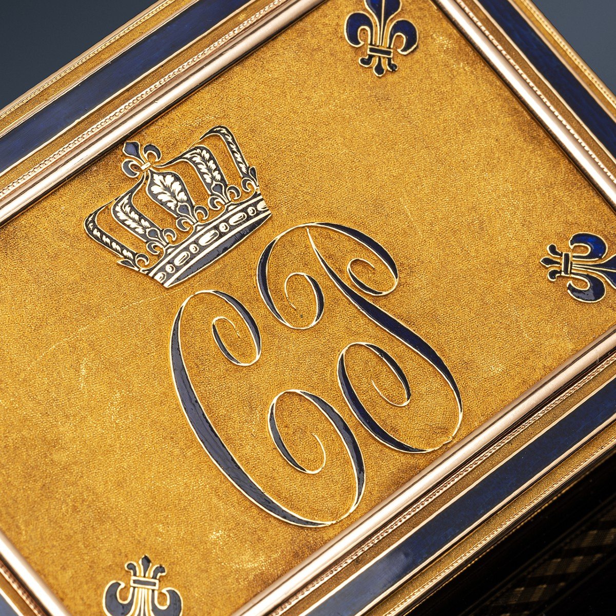 French Royal Gold And Enamel Snuffbox, Presented By King Charles X To His Secretary In 1826-photo-3