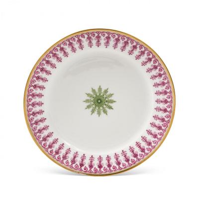 Sevres A Porcelain Plate By Sèvres From Louis Philippe Period