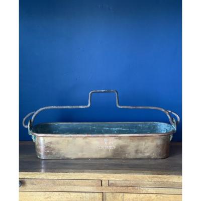 Copper Fishmonger With Its Handle From The Palais Des Tuileries