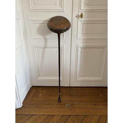 Long Handle Copper Frying Pan From The Château De Vaux Le Vicomte