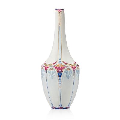 Vase Art Nouveau En Porcelaine De Sèvres Par Marcel-Jean Piquet, 1921 