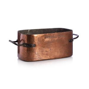 A Rare 19th Century Royal Copper Daubiere From The Palace Of Versailles Kitchens