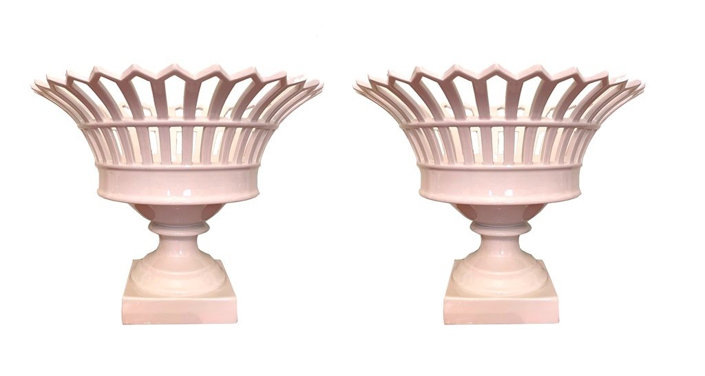 Pair Of Kpm Bowls, Mid-20th Century