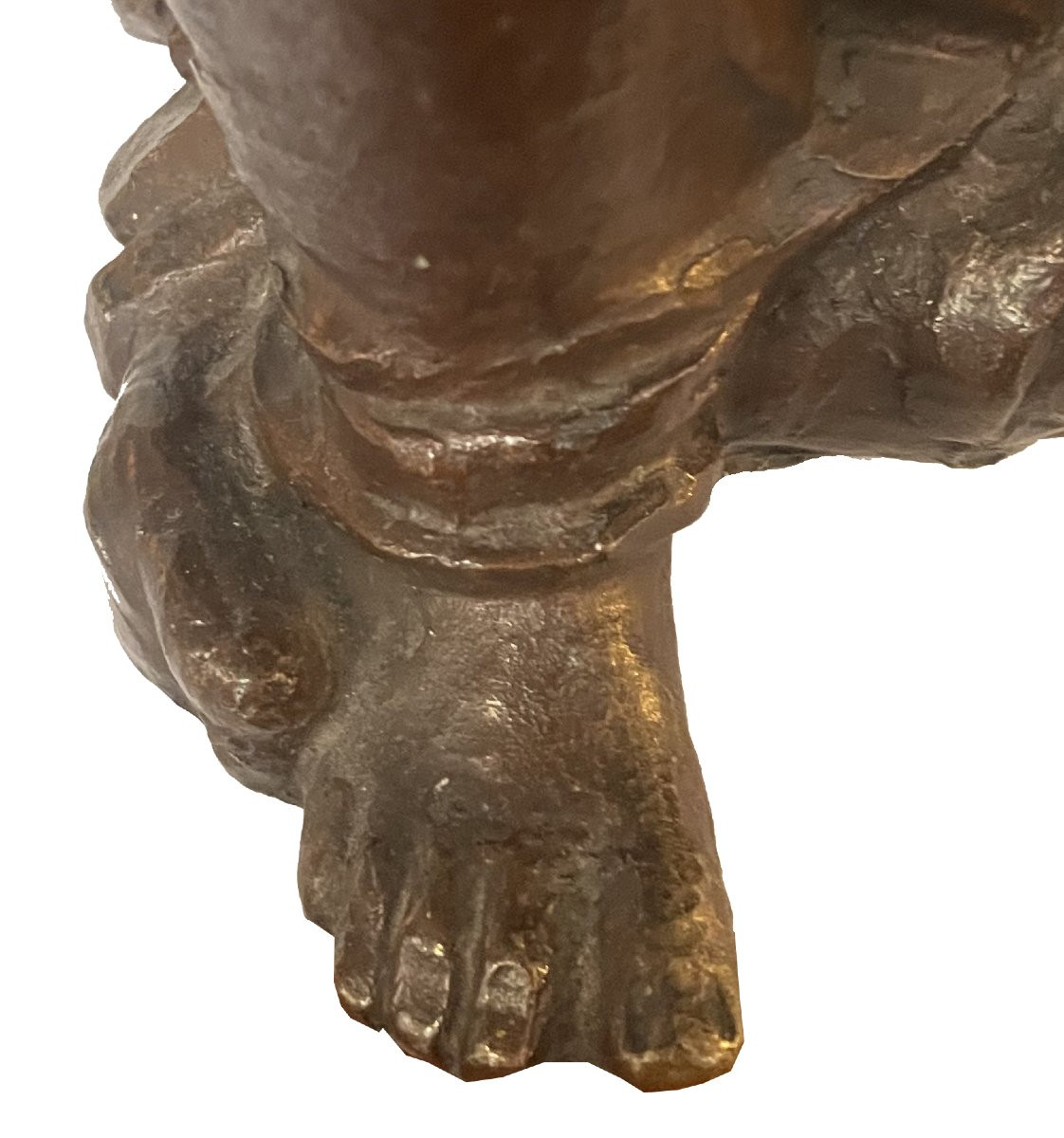 "female Semi-nude" In Bronze, Signed By Otto Rost, German Sculptor (1887-1970), In Döbeln-photo-6