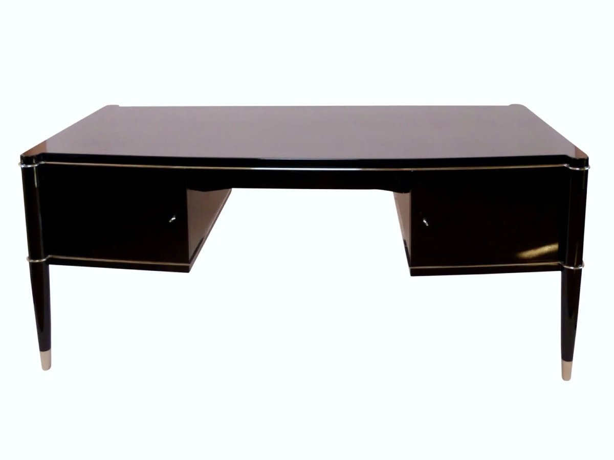 Bureau Art Déco « Voltaire », Belgique, années 1940 Bureau Art Déco d’origine  Belgique.-photo-6