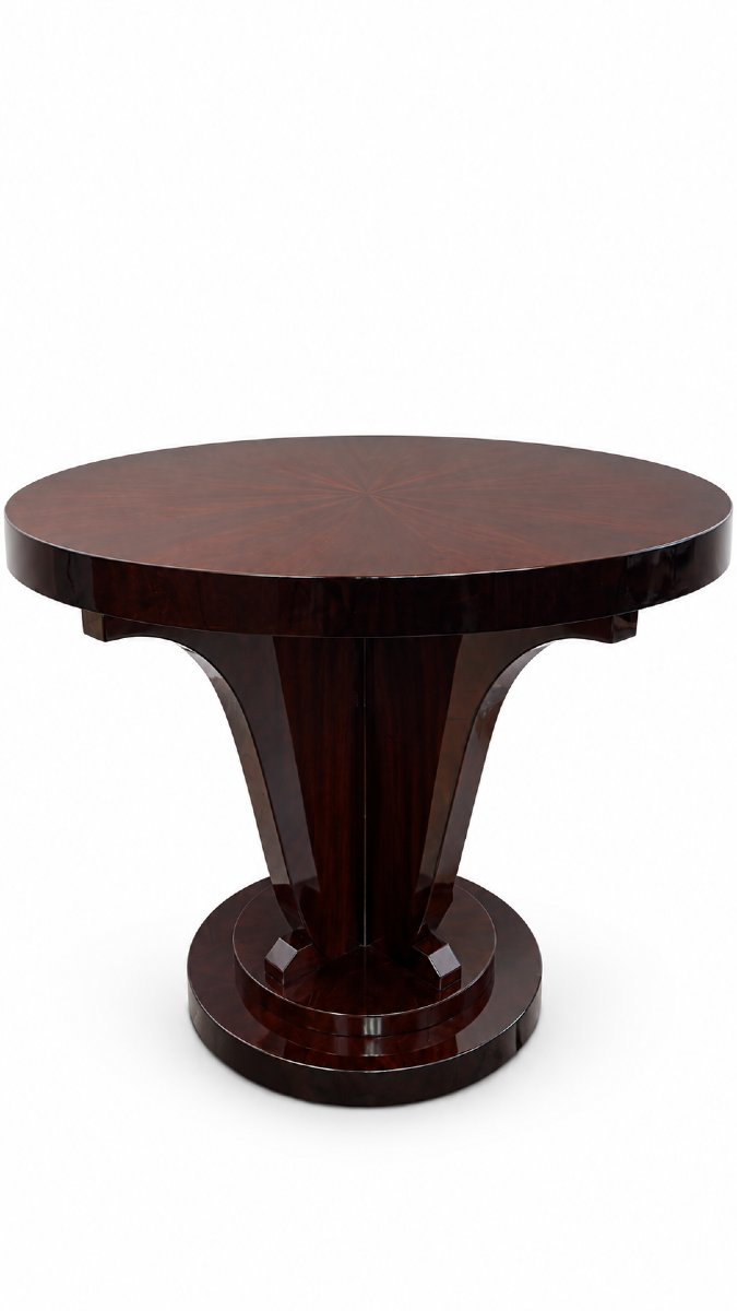 Elegant Small Art Deco Side Table-photo-1