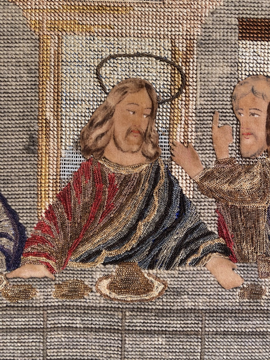 Broderie Antique Religieux-photo-3
