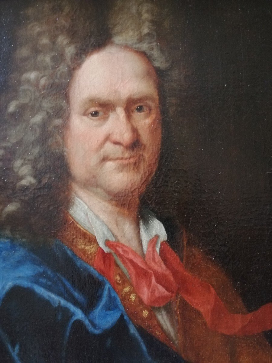 Beau Portrait d'époque Louis XIV-photo-4