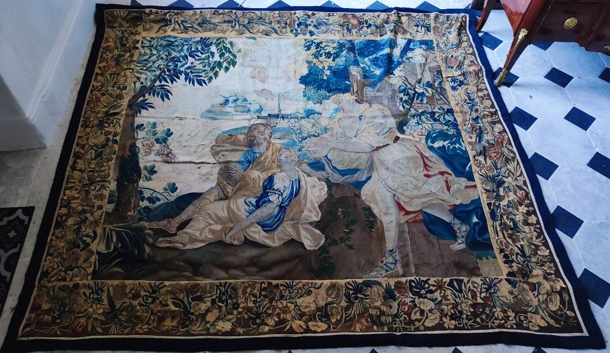 Mythological Brussels Tapestry Around 1700