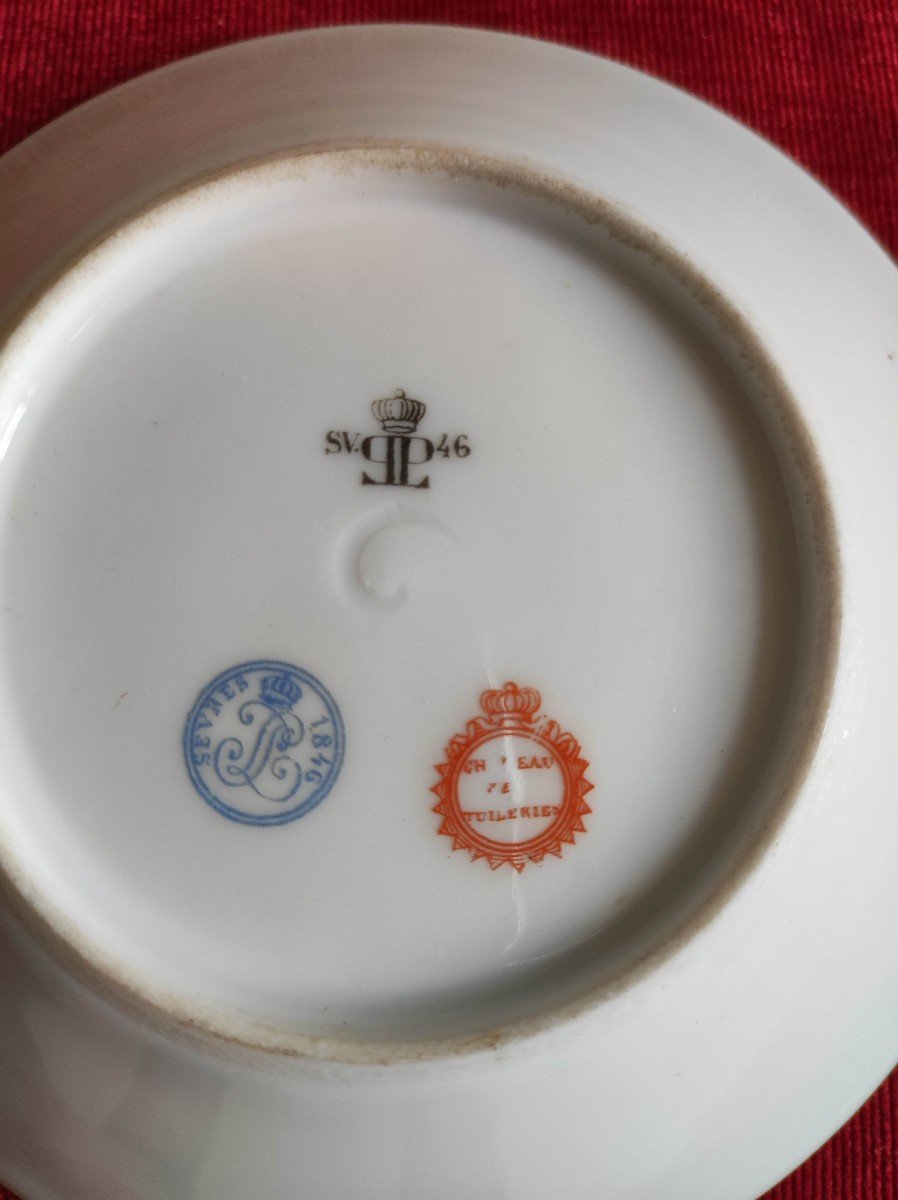 Coupelle Porcelaine De Sèvres Pour Les Tuileries-photo-4