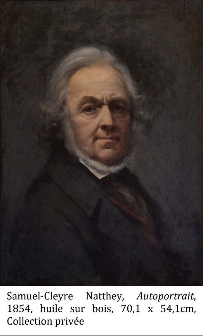 Drawing Portrait Of Man 1821 S.c. Natthey (nyon, Switzerland)-photo-1