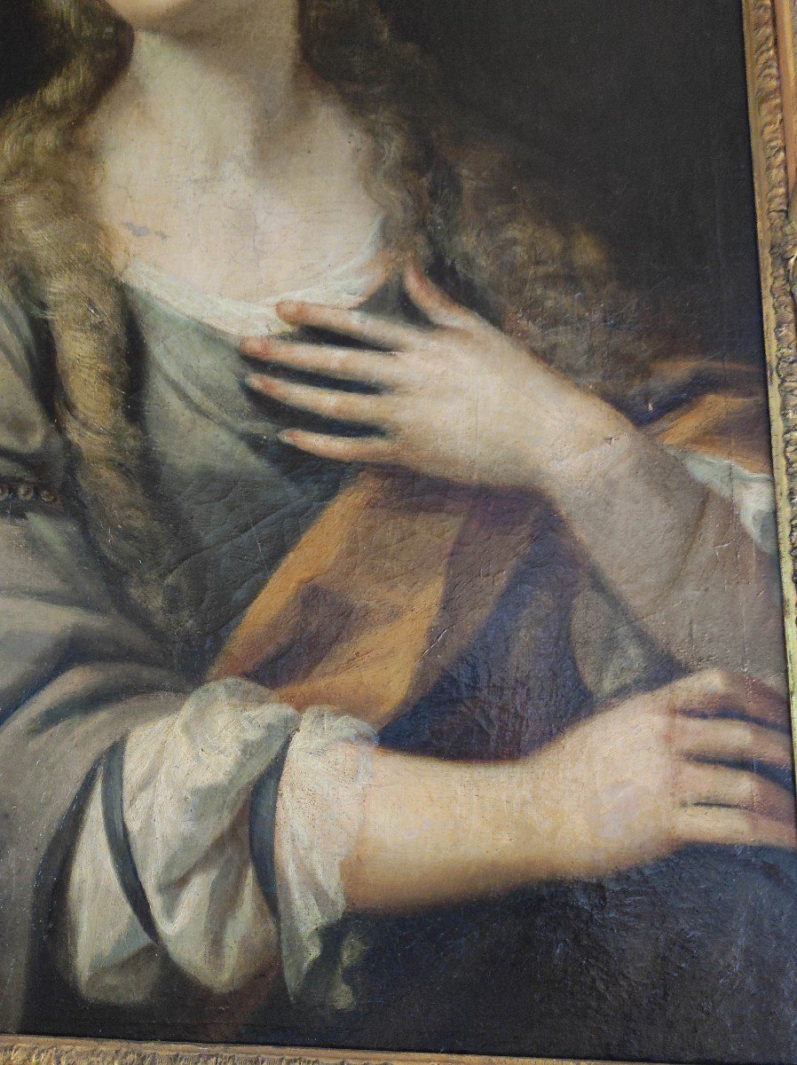 Marie-madeleine In Ecstasy, 17th Century Italy.-photo-2