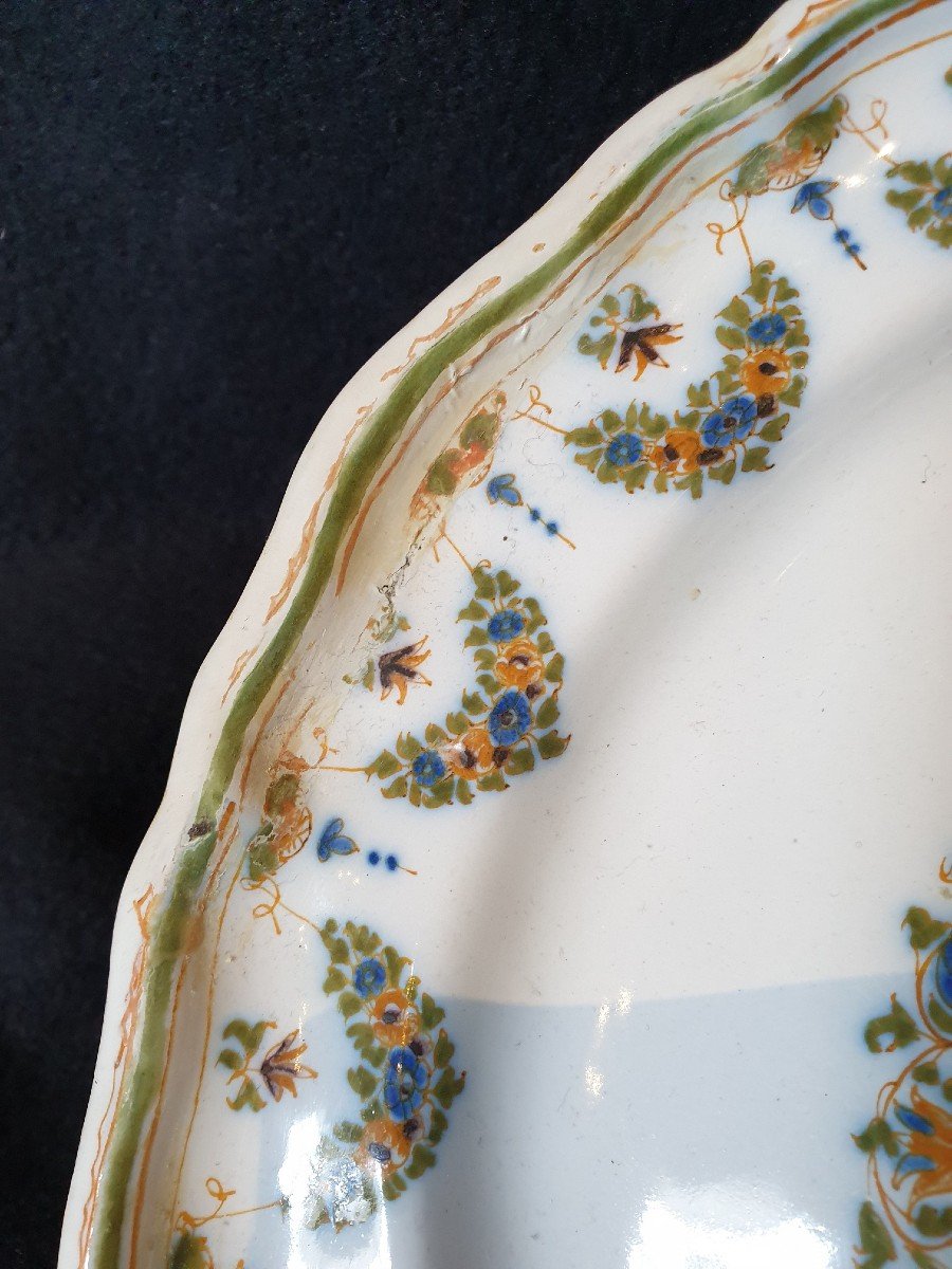 Eighteenth Moustiers Plate Mythological Decor-photo-4