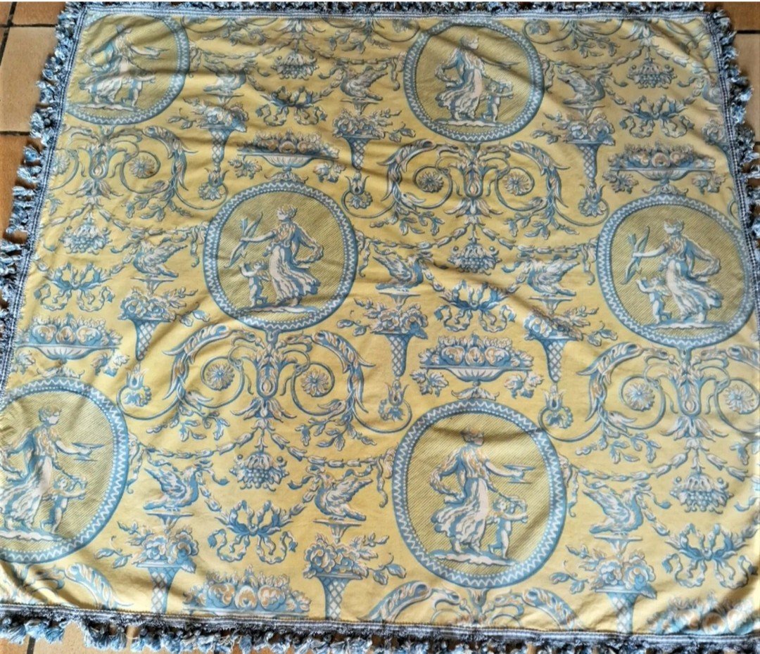 Tapis De Table En Coton Imprimé Néoclassique-photo-2