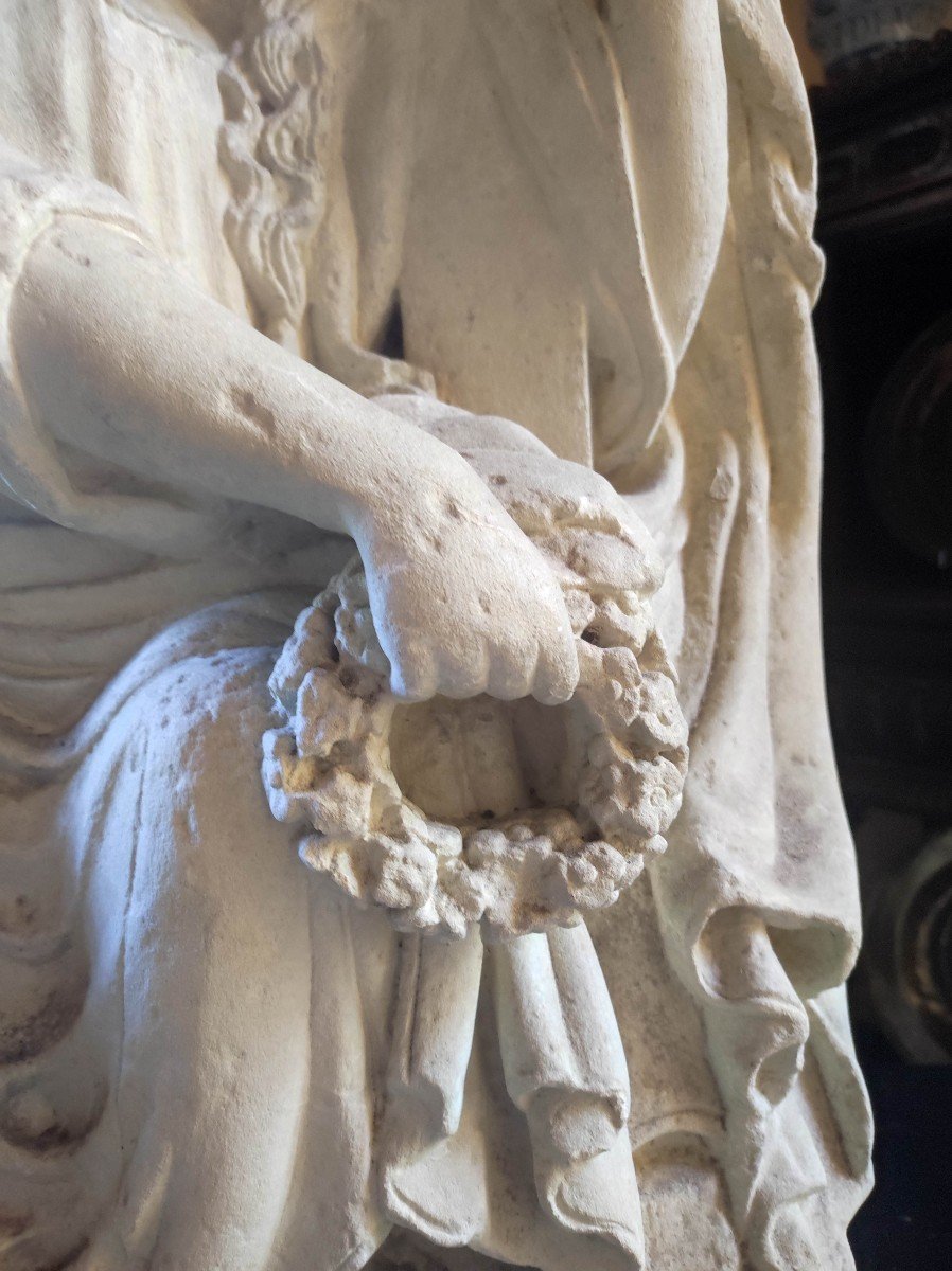 Large 17th Century Loire Valley Sculpture-photo-2