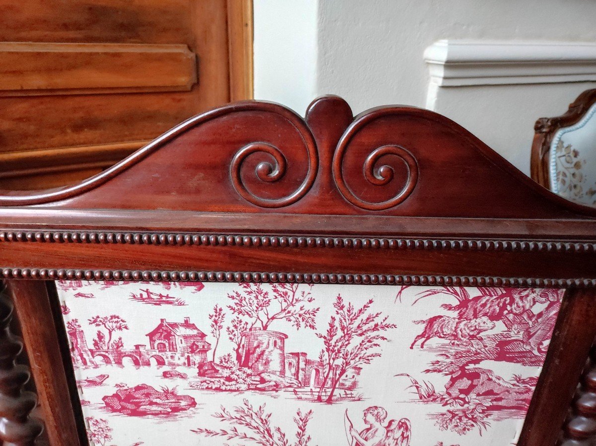 Mahogany Fireplace Screen To Be Restored-photo-4