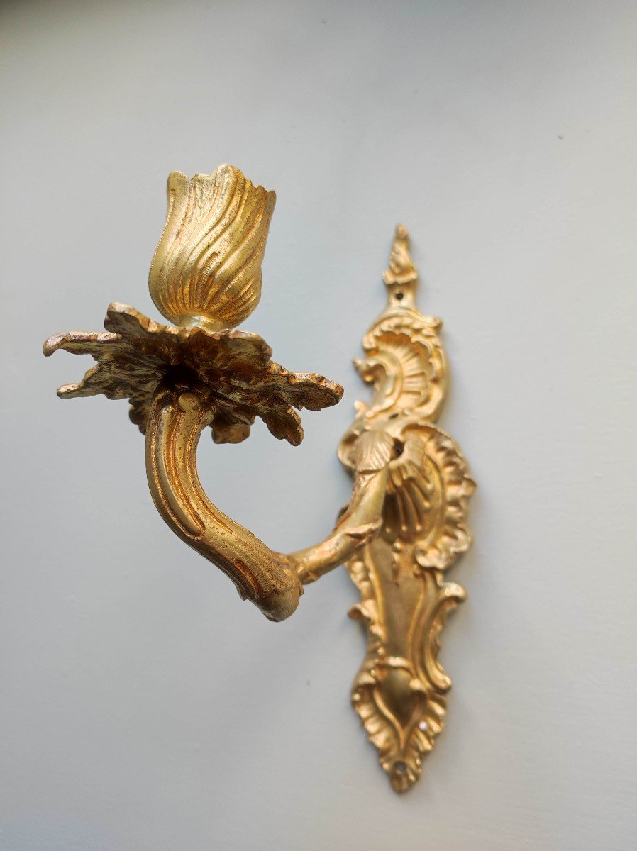 Pair Of Regency Period Sconces With One Light-photo-5