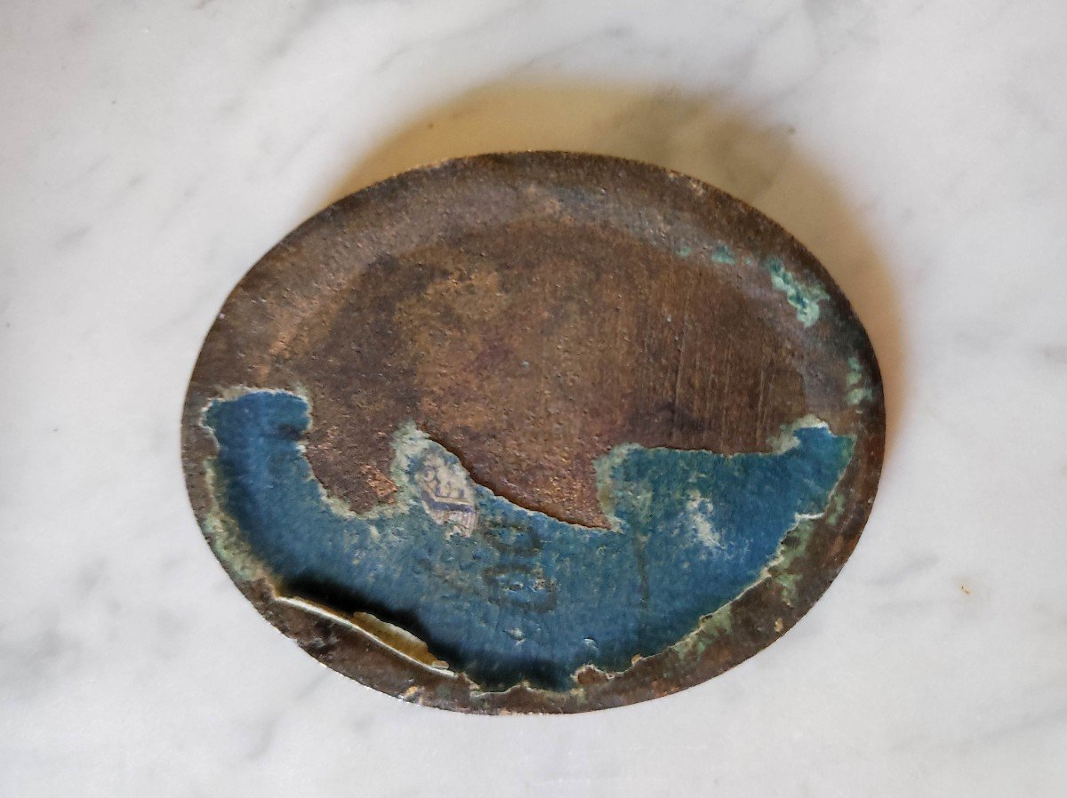 18th Century Bronze Medallion-photo-2